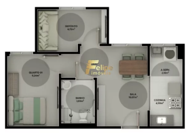 Imagem NOVÍSSIMO EMPREENDIMENTO IMOBILIÁRIO APARTAMNTO DE 03 QUARTOS À VENDA EM PLANALTO DE CARAPINA, NA SERRA/ES!