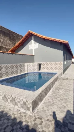 Imagem Casa com 3 dorms, Flórida Mirim, Mongaguá - R$ 410 mil, Cod: 1863