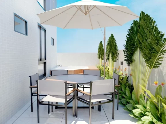 Imagem Apartamento com 3 dormitórios à venda, 76 m² por R$ 419.134,00 - Bessa - João Pessoa/PB