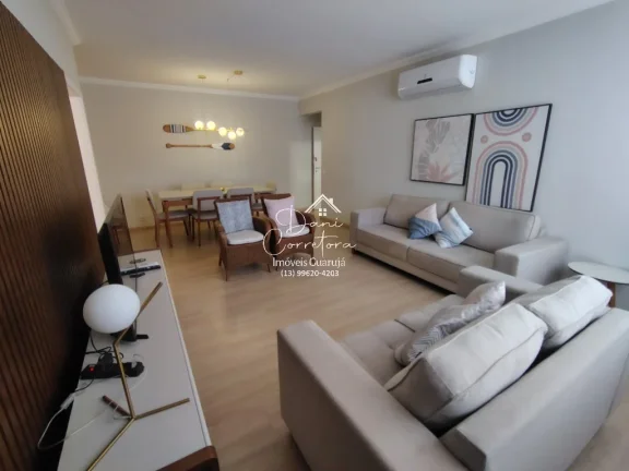 Imagem Imperdível: Apartamento à venda em Guarujá-SP, Pitangueiras! 2 quartos, 2 salas, 2 banheiros, 1 vaga, 86m².