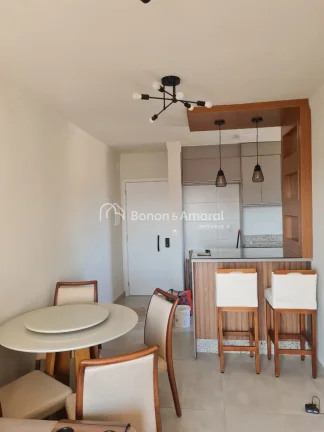 Imagem Lindo apartamento em Valinhos à venda, mobiliado, porteira fechada (todos os móveis e eletrodomés...