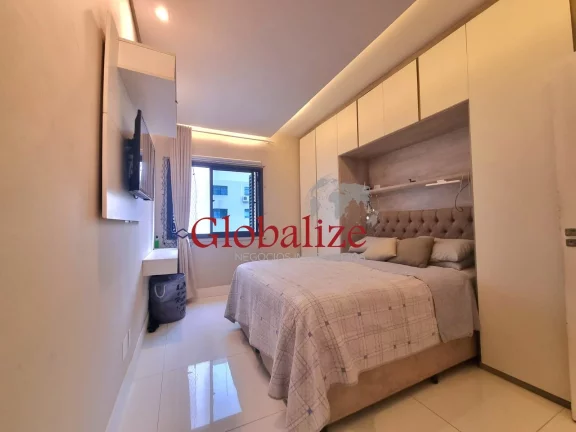 Imagem Apartamento de luxo à venda em Santos-SP, 3 suítes, 2 banheiros, 2 vagas demarcadas, 177m² no Boqueirão! R$1.800.000