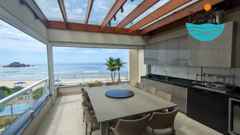 Imagem Casa a Venda Juquehy Pé na Areia, aluguel de temporada em Juquehy com 4 suítes c/ máx.. 10 pessoas, piscina, 280 m2 | Juquehy Imobiliária