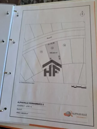 Imagem Terreno à Venda, 408 m² em Vargem Fria - Jaboatão Dos Guararapes