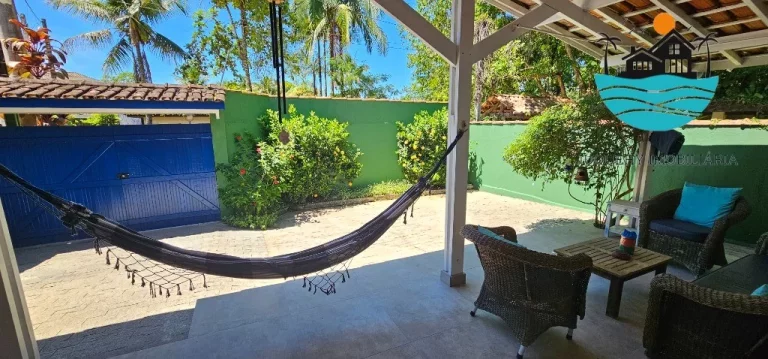Imagem Casas para Alugar Temporada Juquehy - lado direito da praia, piscina e churrasqueira, 2 vagas 3 dorm,1 suíte, máx. 10 pessoas | Juquehy Imobiliária