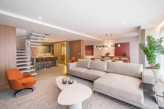 Imagem Apartamento com 3 dormitórios à venda sendo 3 suítes, 328.96 m² por - R$ 8.750.000,00 - Fazenda - Itajaí/SC