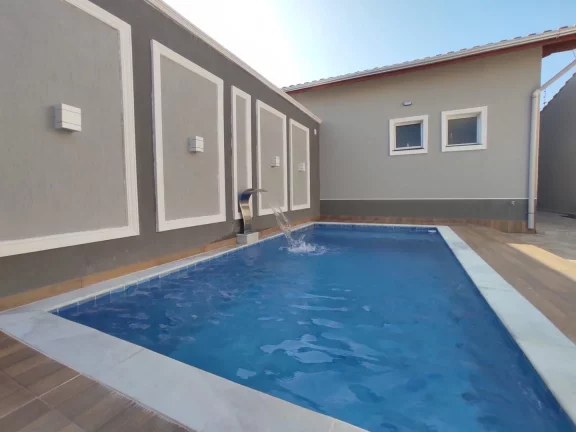 Imagem Casa com 2 dorms, Balneário Tupy, Itanhaém - R$ 370 mil, Cod: 1925