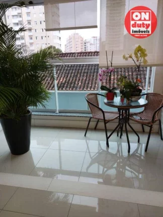 Imagem Apartamento à venda, 147 m² por R$ 800.000,00 - Pompéia - Santos/SP