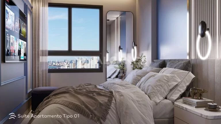Imagem Apto Alto Padrão - 2 Quartos - 1 Suíte - 68,18 m² - Jardim Oceania, João Pessoa/PB