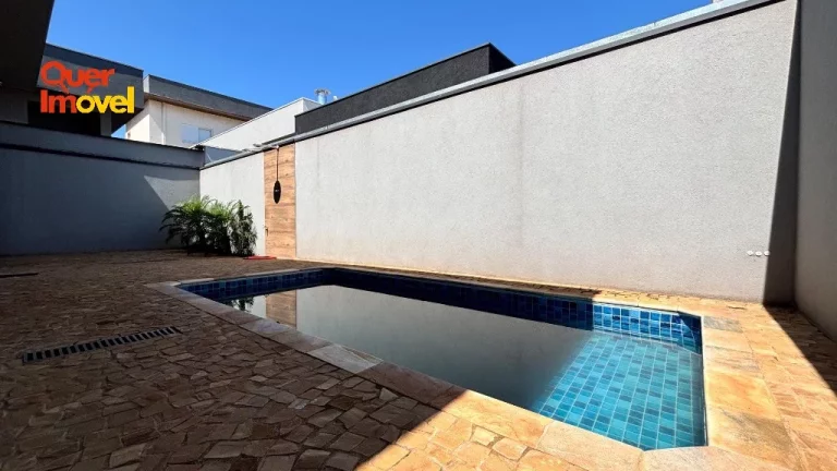Imagem Venda Casa em Condomínio Ribeirão Preto-SP Jardim Cybelli 3 quartos, 3 suítes, 2 salas, 4 vagas 154 m² Área