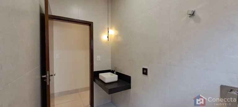 Imagem Casa à Venda no Jardim Panorâmico – Patos de Minas/MG – 3 Quartos e Área Gourmet
