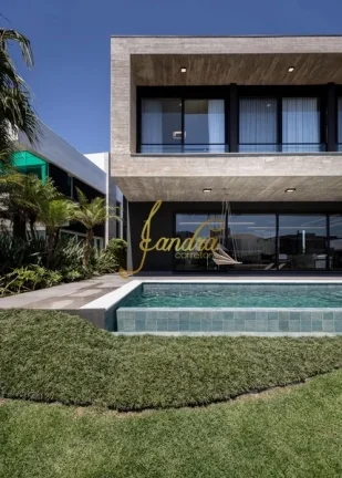 Imagem Casa condomínio com 05 suites e piscina beira de lago