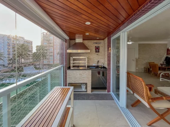 Imagem Impecável apartamento à venda em Riviera de São Lourenço Módulo 06: 3 quartos, 2 suítes, 2 salas, 2 vagas, 145,28m² de área.