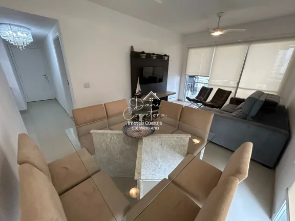 Imagem Imperdível oportunidade: Apartamento à venda em Guarujá-SP, Vila Alzira! 3 quartos, 1 suíte, 2 salas, 2 banheiros, 2 vagas, 129m²!