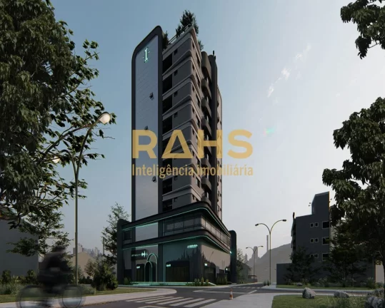 Imagem Excelente apartamento na planta, a 450 metros do mar, no Centro de Navegantes. Conta com 76,29m², 2...