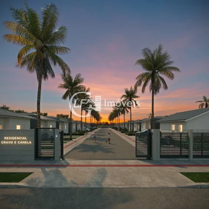 Imagem Casa em Condomínio à Venda em Campo Grande-MS - Jardim Tarumã 2 Quartos, 1 Banheiro, 1 Vaga de Garagem 42m² de Área