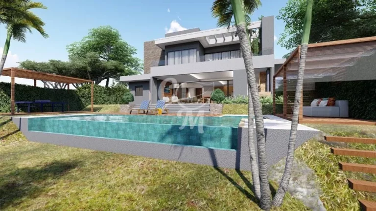 Arquitetura Moderna - Casa em Fase de Acabamento