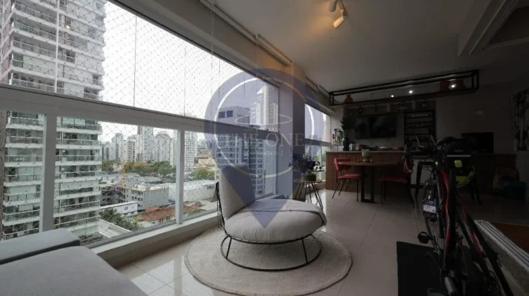 Imagem Apartamento de luxo na Vila Olímpia, São Paulo-SP: 4 quartos, 1 suíte, 2 salas, 2 banheiros, 3 vagas de garagem, 210m². Venha conferir!