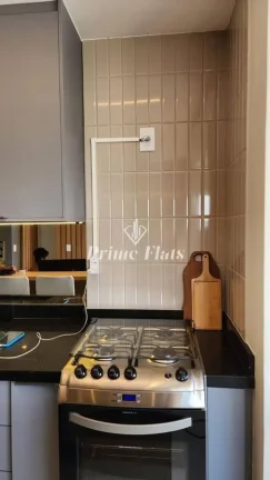 Imagem Flat disponível para venda no Op Art Ibirapuera na Vila Clementino, com 55m², 1 dormitório e 1 vaga de garagem