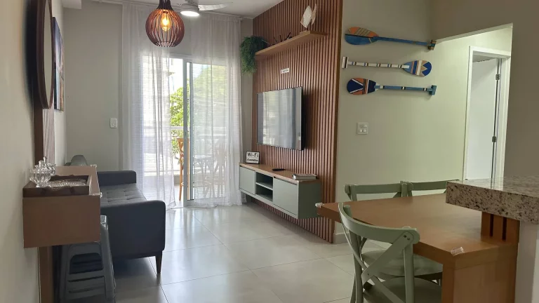 Imagem Apartamento decorado na Praia Grande de Ubatuba
