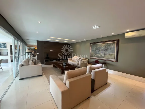 Imagem Apartamento mobiliado para alugar com 3 quartos e 3 vagas 212m² - Essência - Alphaville Industrial Barueri/SP