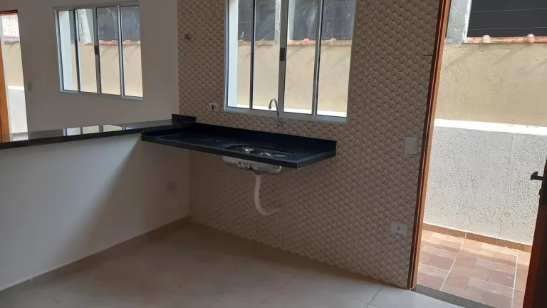 Imagem Casa para Venda em Itanhaém, Balneário Gaivota, 2 dormitórios, 1 suíte, 1 banheiro, 2 vagas