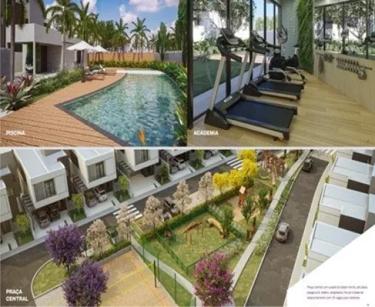 Imagem IMOVEL na PLANTA - Casas Duplex, 03 tipos de plantas