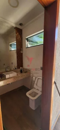 Imagem Casa Mobiliada de 4 Quartos, Piscina Churrasqueira, garagem para 4 Carros,Parq das árvores