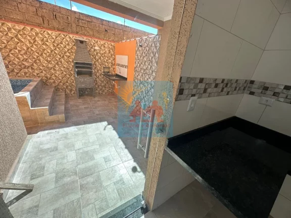 Imagem Sobrado em Condomínio na Praia do Cibratel em Itanhaém - 2 Suítes, Piscina e Churrasqueira Privativa 315mil