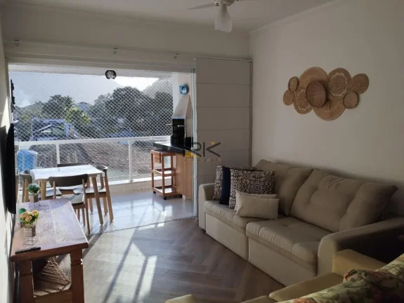Imagem APARTAMENTO PRAIA DA ENSEADA com 2 dormitórios sendo 1 suíte,1 vaga de garagem,varanda gourmet com churrasqueira