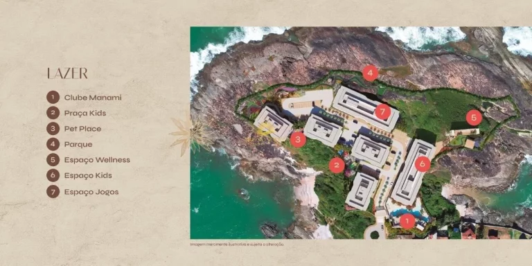 Imagem Manami Ocean Living: Apartamento de Luxo Beira-Mar na Enseada Azul, Guarapari
Oportunidade única de...