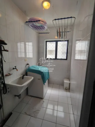 Imagem Apartamento à venda em Guarujá-SP, Morro do Maluf: 3 quartos, 1 suíte, 2 salas, 3 banheiros, 2 vagas de garagem, 126m².