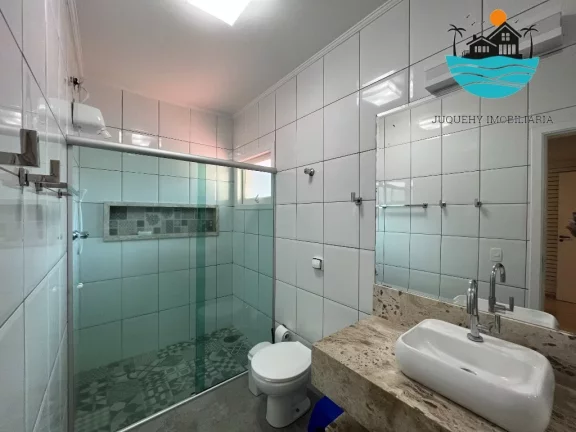Imagem Casa Temporada - Praia de Juquehy, 4 suítes, 1 térreaa, piscina coletiva, churrasqueira, 3 vagas, 10 pessoas, serv. de praia, | Juquehy Imobiliária