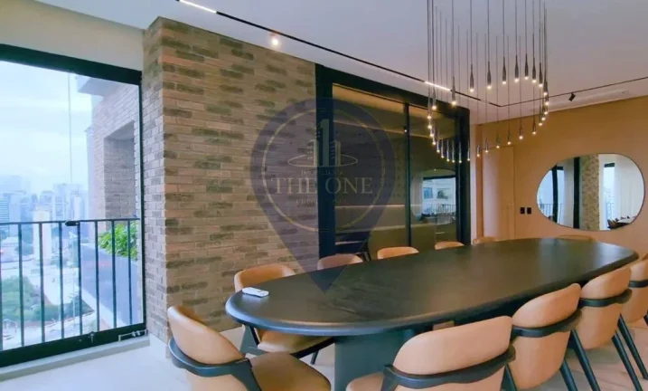 Imagem Apartamento à venda ou locação na Vila Nova Conceição, São Paulo-SP, com 3 quartos, 3 suítes, 2 salas, 4 banheiros, 3 vagas e 449,25 m².
