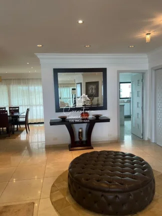 Imagem Apartamento de luxo para locação no Jardim Astúrias, Guarujá-SP: 4 quartos, 4 suítes, 3 salas, 5 banheiros, 3 vagas, 350m².