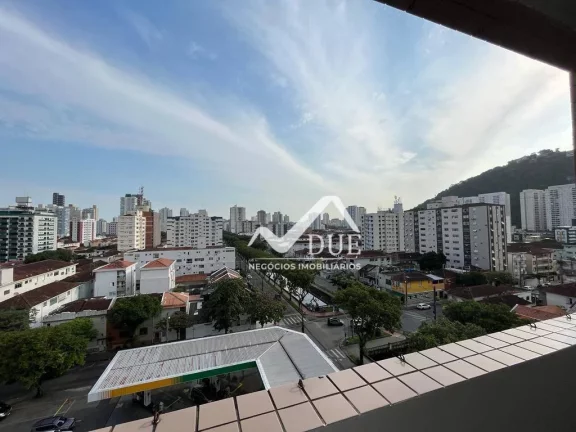 Imagem Apartamento com 2 dormitórios à venda, 72 m² por R$ 530.000,00 - Marapé - Santos/SP
