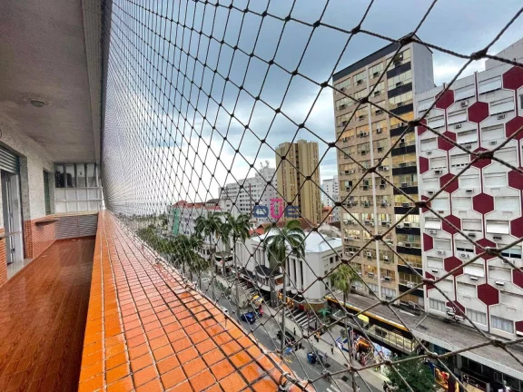 Imagem Apartamento com 3 dormitórios à venda, 168 m² por R$ 636.000 - Gonzaga - Santos/SP