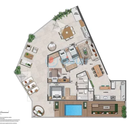 Imagem Cobertura Duplex à venda 3 Quartos 2 Suites 2 Vagas 200.4M Tijuca Rio de Janeiro - RJ | Ornato Tijuca