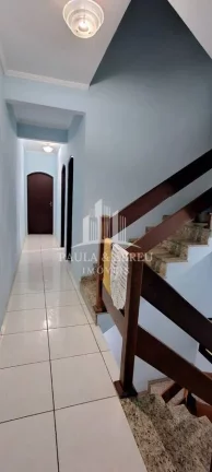 Imagem Sobrado de 3 Quartos, sendo 1 Suíte, 2 Vagas, Financia, Sóton, Área de Lazer com Churrasqueira no Jardim Mauá-SP