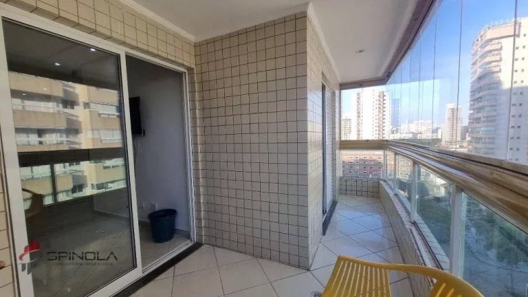 Imagem Apartamento com 3 dormitórios à venda, 100 m² por R$ 670.000,00 - Tupi - Praia Grande/SP
