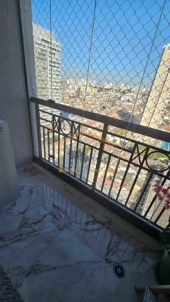 Imagem Apartamento com 55m², dispõe de 2 dormitórios, sendo 1 suite, 2 banheiros, sala para dois ambient...