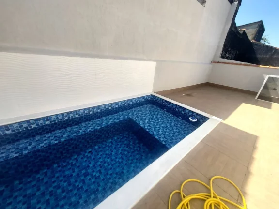 Imagem Sobrado de Condomínio com 2 dorms, Pedreira, Mongaguá - R$ 280 mil, Cod: 1751