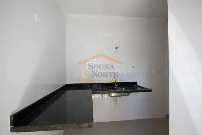 Imagem Apartamento com 33,10m², dispõe de 2 dormitórios, sala para dois ambientes, cozinha com gabinete ...