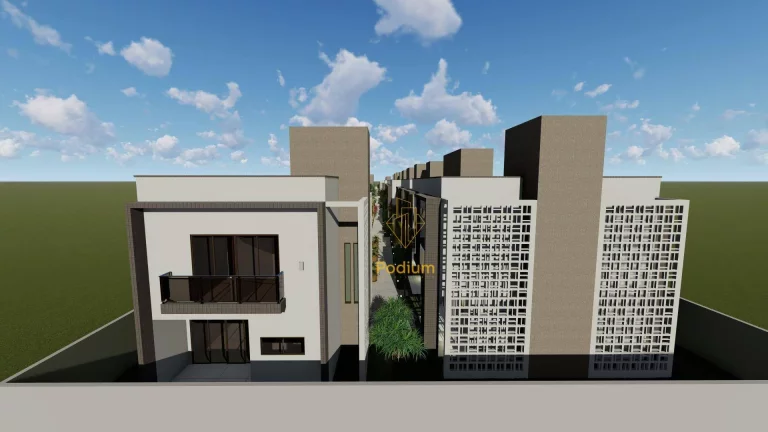 Imagem Casa Duplex em condomínio fechado com área de lazer completa a 240m da praia em Ponta de Campina - CA0110