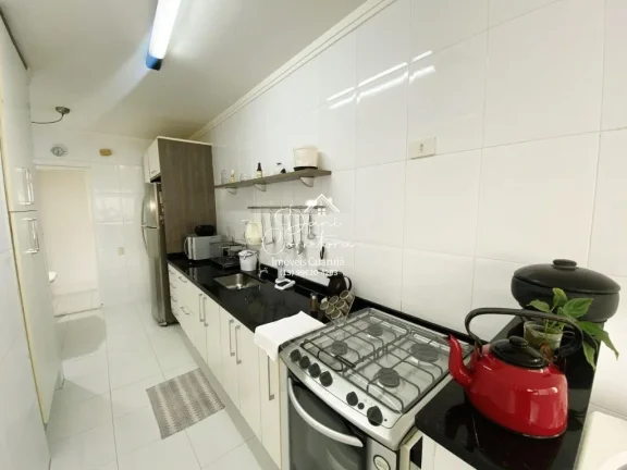 Imagem Apartamento com lazer à venda em Pitangueiras, Guarujá-SP: 3 quartos, 2 suítes, 2 salas, 3 banheiros, 2 vagas, 124m².