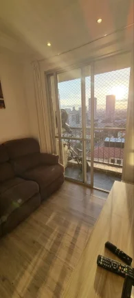 Imagem Apartamento 49M², 2Q, 1 Banheiro, 1 Vaga, Varanda, Academia, Churrasqueira, Piscina Climatizada, Salão de Festas, Quadra, Gerador, Mini Mercado.
