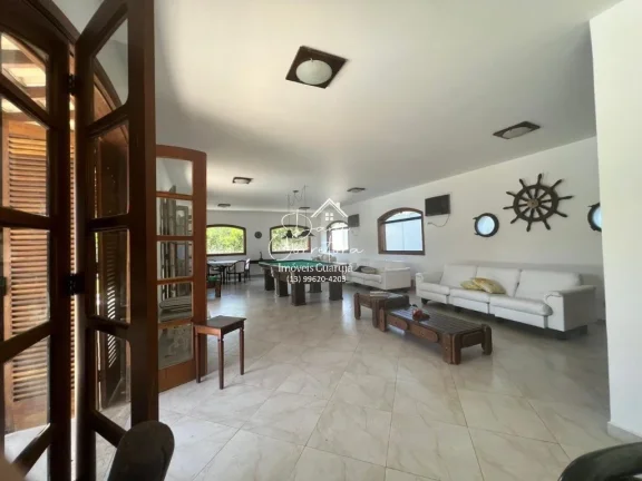 Imagem Casa térrea em condomínio no Jardim Acapulco, Guarujá-SP: 6 quartos, 4 suítes, 3 salas, 8 banheiros, 6 vagas, 800m²