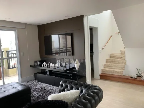 Imagem Cobertura 194 M², 3Q, 3 Suítes, 5 Banheiros, 6 Vagas, Próximo metrô, Piscina, Piscina aquecida, Academia, Churrasqueira, Brinquedoteca, Playground.
