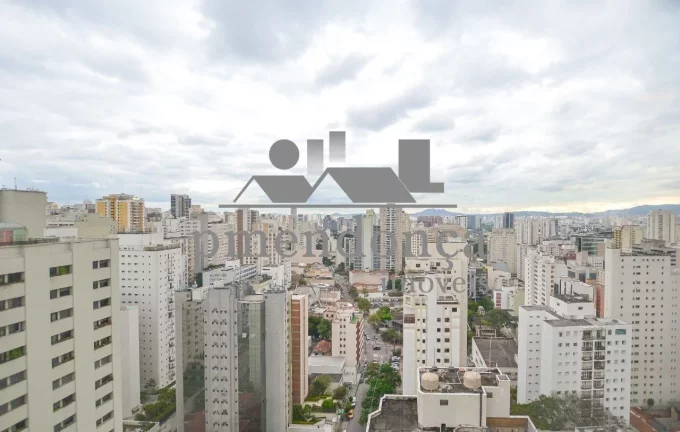 Imagem Belíssimo apartamento com vista panorâmica de 360º, voltado para o Vale do Pacaembu !