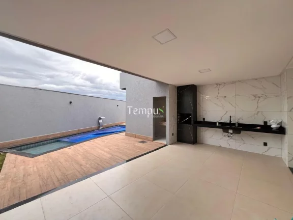 Imagem Casa Alto Padrão, 3 suítes plenas, piscina e gourmet, em Setor Faiçalville, Goiânia/GO